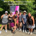 Retreat group in the Blue Ridge Mountains