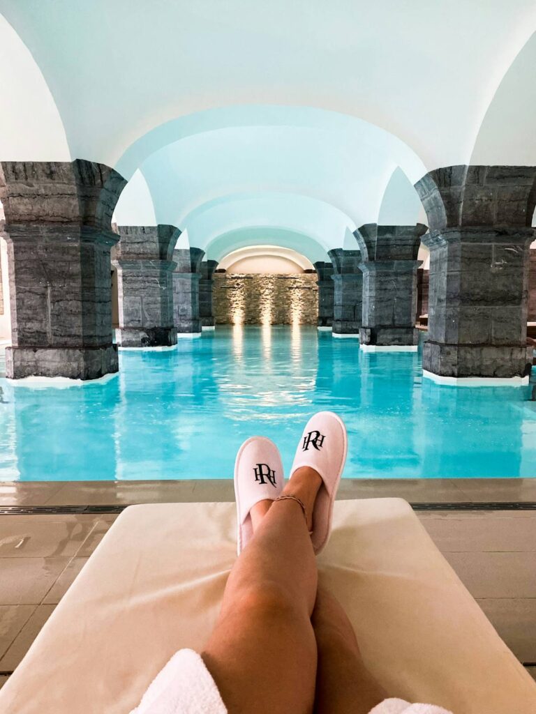 Luxury spa interior